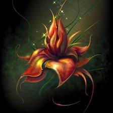 Схема вышивки «цветок»