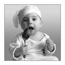 Схема вышивки «черно-белое»