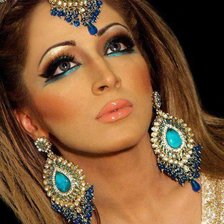 Схема вышивки «восточная принцесса»