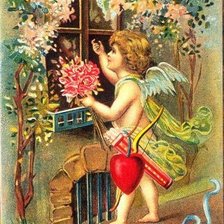 Схема вышивки «ангелок»