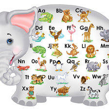 Схема вышивки «английский алфавит»