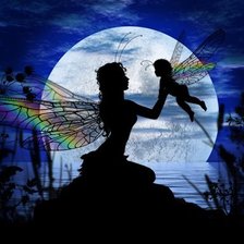 Схема вышивки «феи»