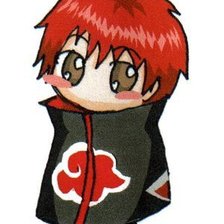 Схема вышивки «Сасори но Акасуна»