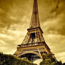 Схема вышивки «Эйфелева башня»