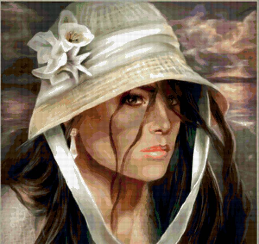 Девушка - портрет, девушка - предпросмотр