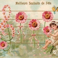 Схема вышивки «Цветочные нотки»