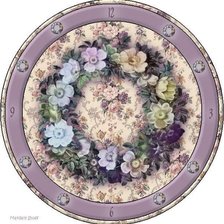 Схема вышивки «Часы»