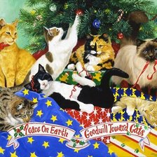 Схема вышивки «разные характера»