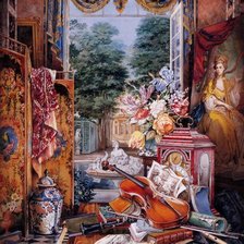 Схема вышивки «Картина»