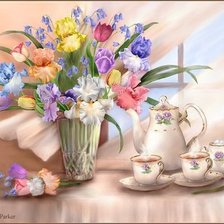 Схема вышивки «Натюрморт»