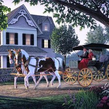 Схема вышивки «hintó»