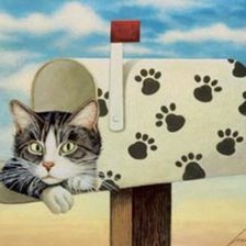 Схема вышивки «Вам письмо)»