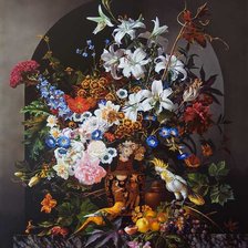 Схема вышивки «букет»