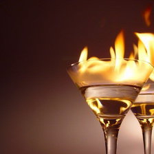 Схема вышивки «огонь»