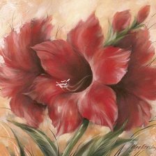 Схема вышивки «цветы»