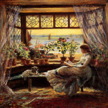 Схема вышивки «szalon»