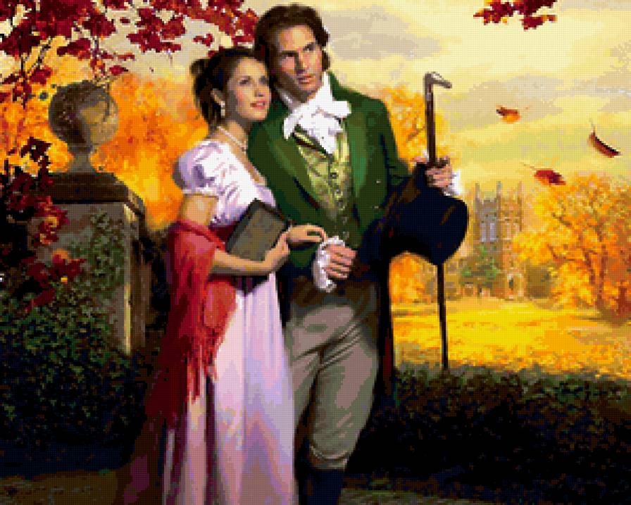 СМОТРИ, КАК ИНТЕРЕСНО ТАНЦУЮТ ЛИСТЬЯ - пара, отношения, осень, любовь, соблазн, страсть, листопад - предпросмотр