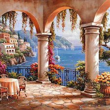 Схема вышивки «terasz»