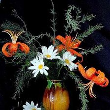 Схема вышивки «букет»