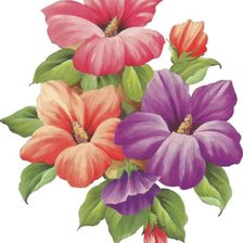 Схема вышивки «лилии»