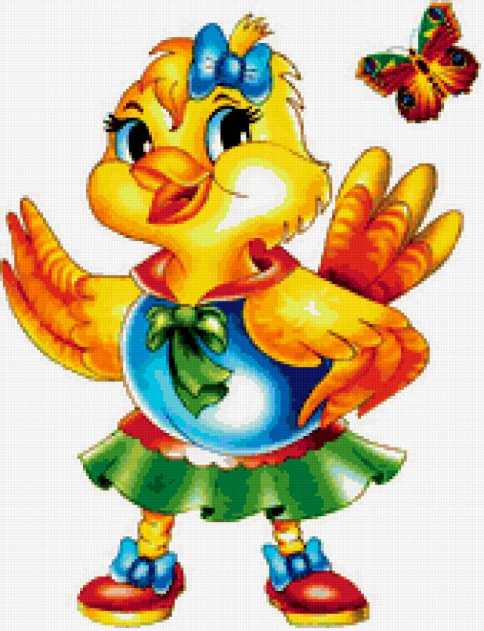 Мультяшные зарисовки - герои, герои сказок, мультики, сказки, утенок - предпросмотр