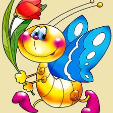 Схема вышивки «Мультяшные зарисовки»