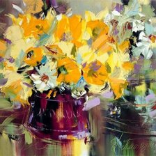 Схема вышивки «весенняя»