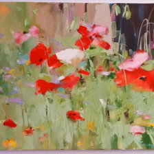 Схема вышивки «возле дома»