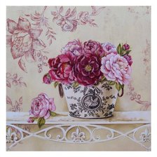 Схема вышивки «Натюрморт с розой.»