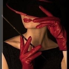 Схема вышивки «КРАСОТКА В ШЛЯПЕ»