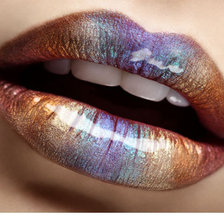 Схема вышивки «губы»