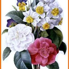 Схема вышивки «букет»