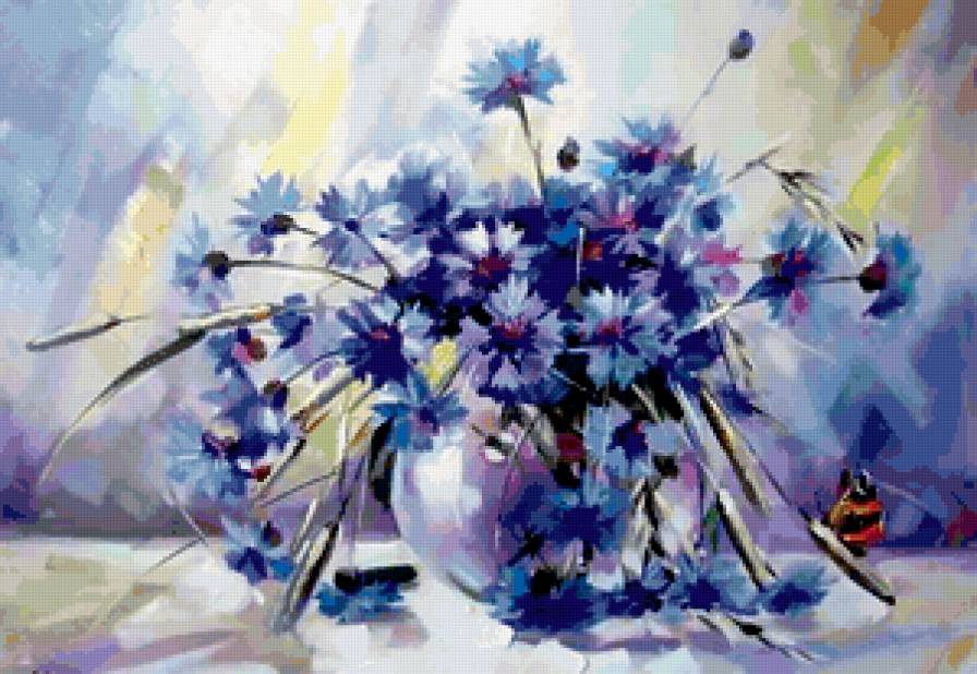 букет - букет.бабочки, цветы - предпросмотр