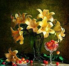 Схема вышивки «натюрморт»