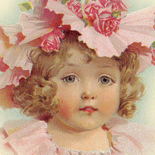 Схема вышивки «Очаровательная куколка»