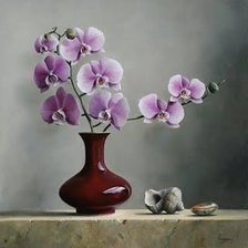 Схема вышивки «орхидея»