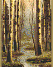 Схема вышивки «болото»