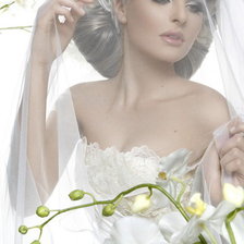 Схема вышивки «невеста»