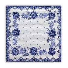 Схема вышивки «гжель»