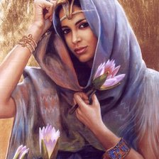 Схема вышивки «hölgy»