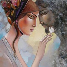 Схема вышивки «szerelem»