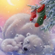 Схема вышивки «Зимняя сказка»