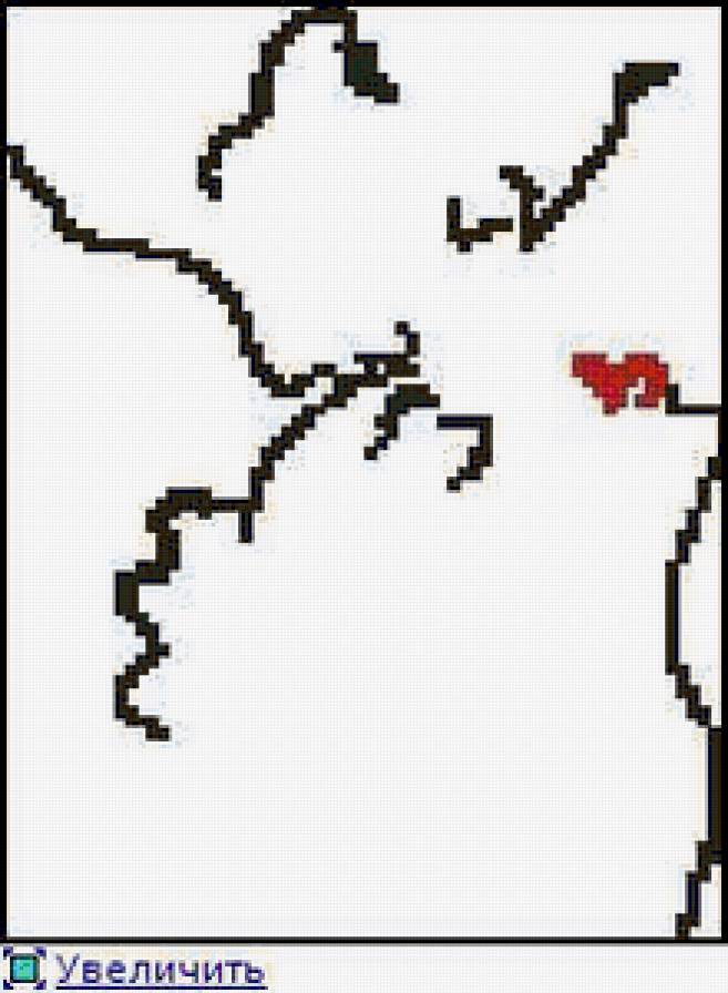 Пара - пара, силуэт, любовь, поцелуй - предпросмотр