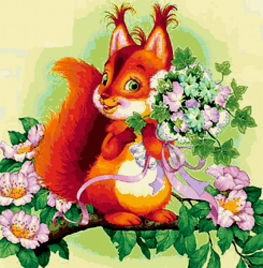 Белочка - белочка - предпросмотр