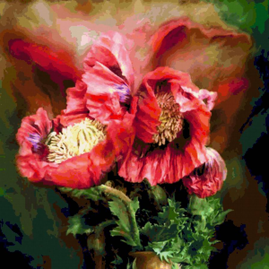 №230632 - красота женщины, фэнтези, дети, цветы, картина, живопись, девушка - предпросмотр