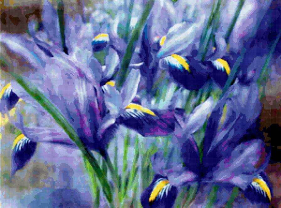 №230698 - красота женщины, картина, фэнтези, дети, живопись, девушка, цветы - предпросмотр