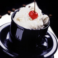 Схема вышивки «кофе»