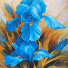 Схема вышивки «лилии»