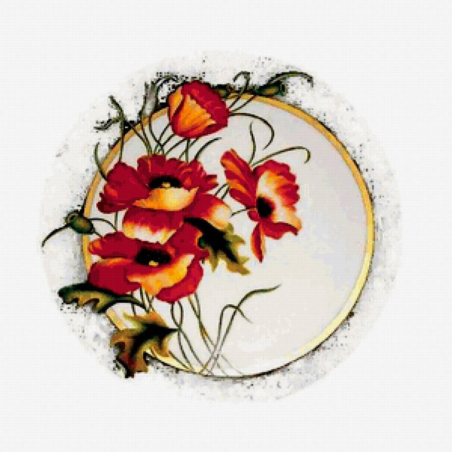 маки - букет, цветы, маки - предпросмотр