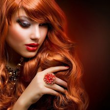 Схема вышивки «Пламя»